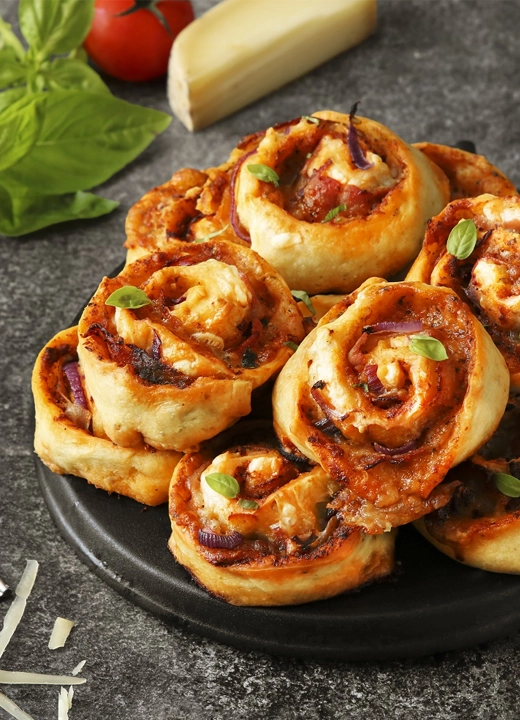 Pizza Rolls au jambon de Bayonne