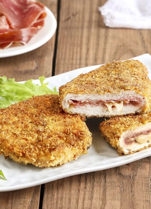 Cordon bleu au jambon de Bayonne